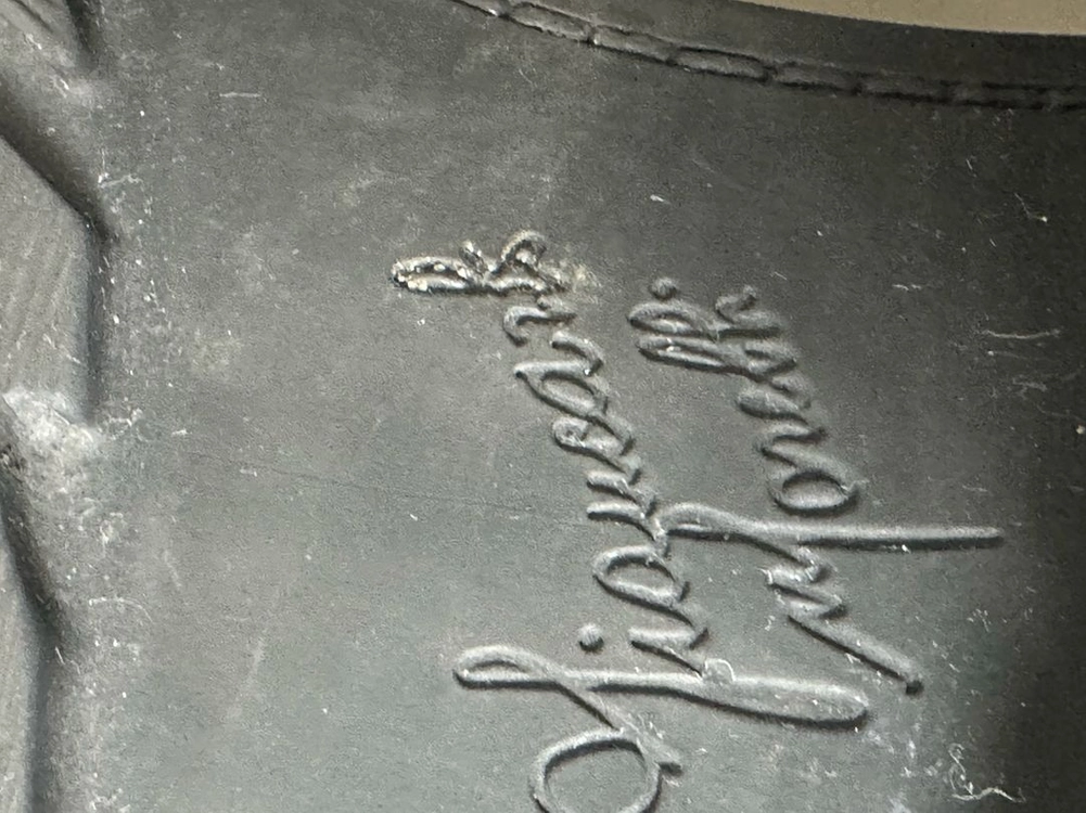 지안카를로 모렐리 블랙 통굽 로퍼 260mm 이미지