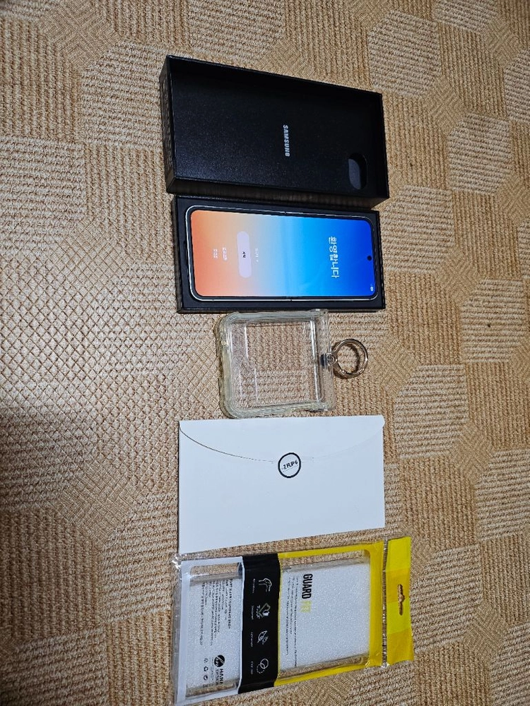 갤럭시 z플립6 256GB 풀박스 이미지