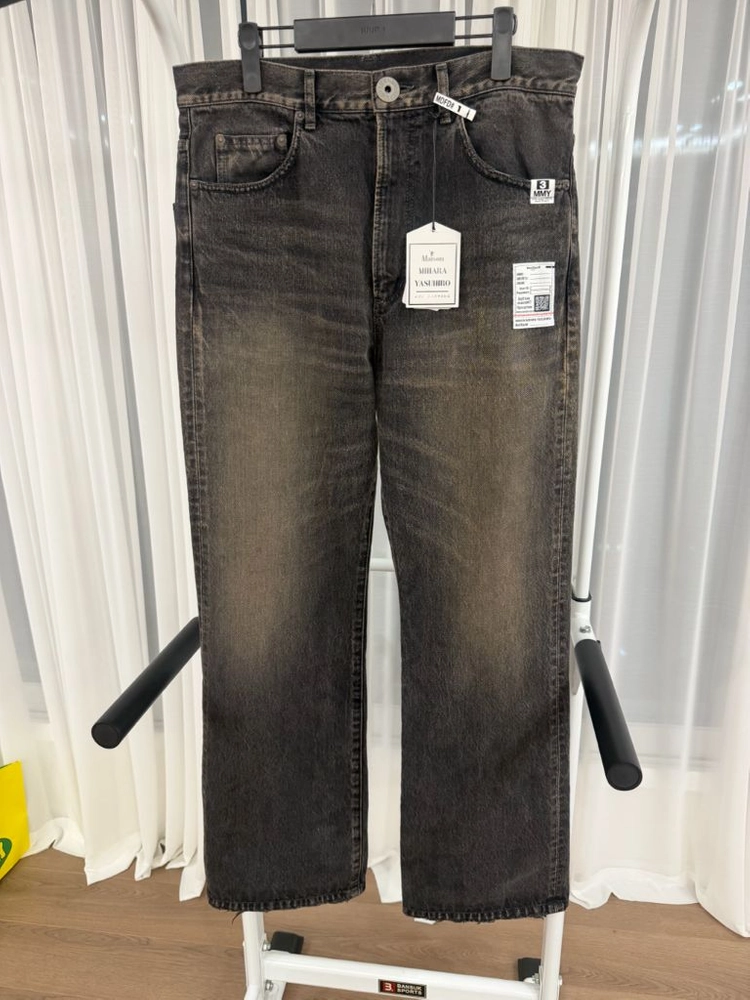 26fw 메종 미하라 야스히로 J17PT122 블랙 데님 팬츠 팝니다 이미지