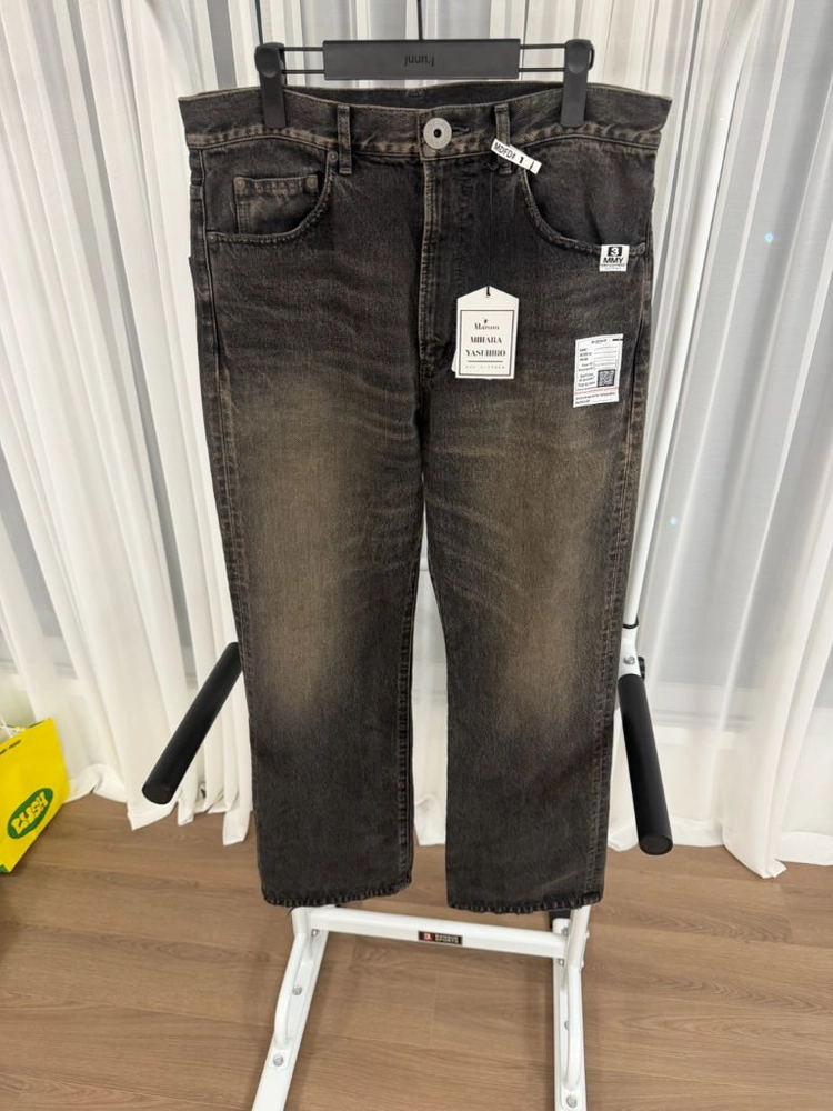 26fw 메종 미하라 야스히로 J17PT122 블랙 데님 팬츠 팝니다 이미지
