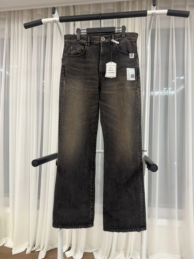 26fw 메종 미하라 야스히로 J17PT122 블랙 데님 팬츠 팝니다 이미지