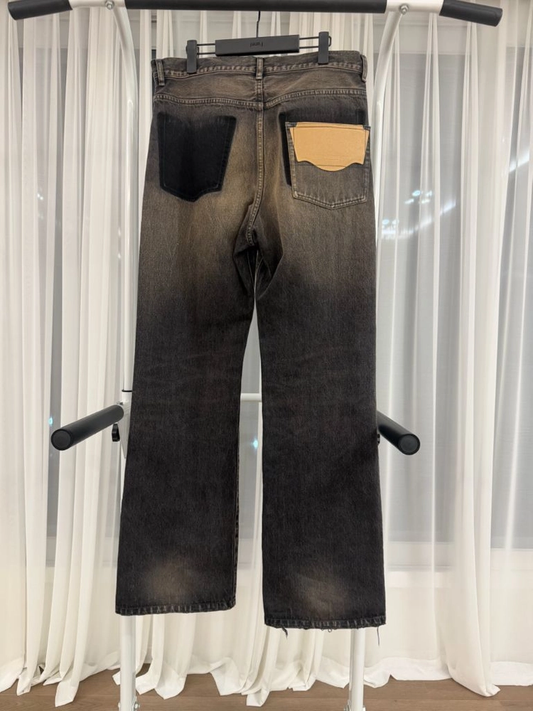26fw 메종 미하라 야스히로 J17PT122 블랙 데님 팬츠 팝니다 이미지
