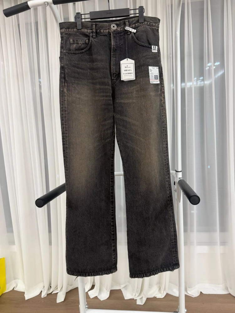 26fw 메종 미하라 야스히로 J17PT122 블랙 데님 팬츠 팝니다 이미지