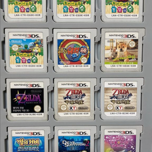 닌텐도 3DS 2DS 알칩 튀동숲 젤다 등 이미지