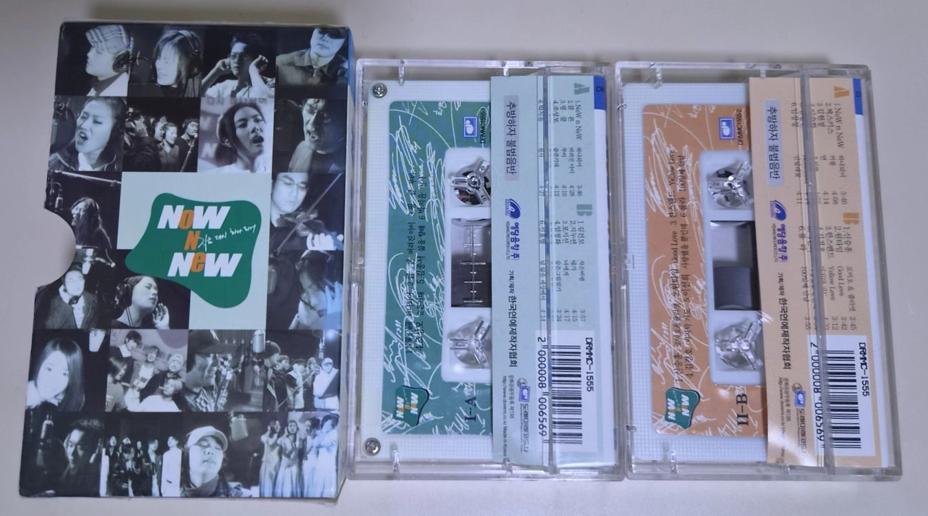 나우앤뉴 2tape (개봉 카세트테이프) 하나되어 이미지