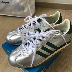 클래식 운동화 가죽 실버그린 235 이미지
