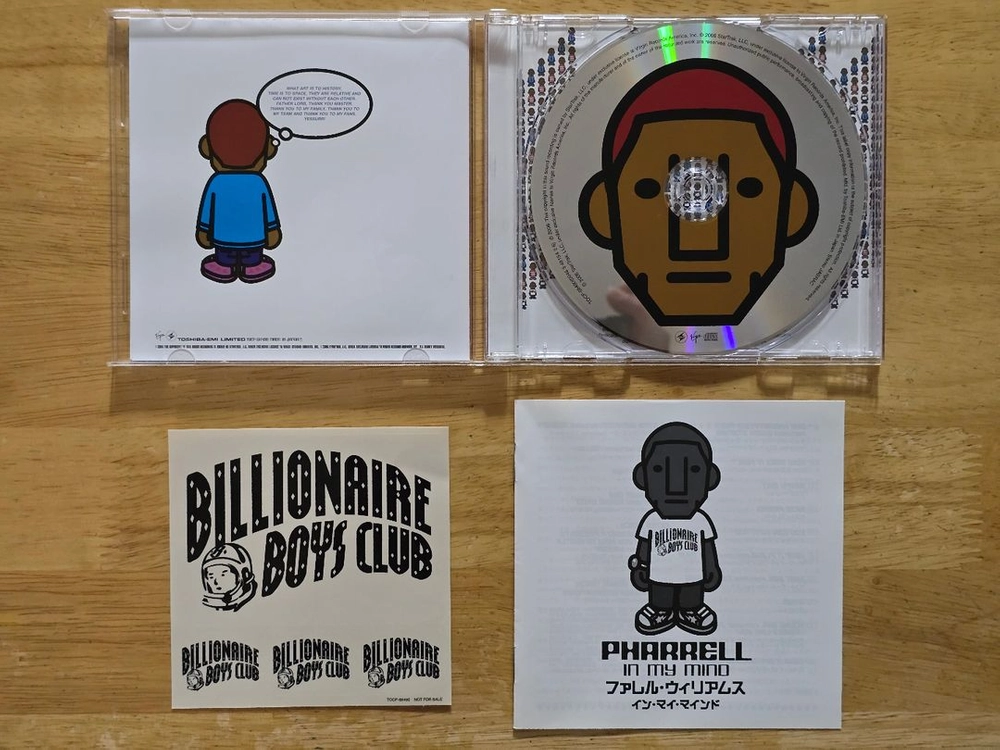 CD 음반 Pharrell Williams 퍼렐 윌리엄스 - In My Mind 이미지
