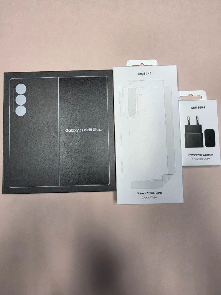 갤럭시 Z폴드8울트라 그라파이트 512GB 자급제 풀박스 미개봉 새상품 롯데백화점 정품구매 사전예약혜택 일괄포함 이미지