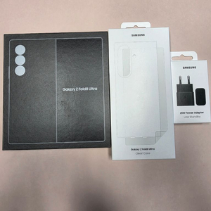 갤럭시 Z폴드8울트라 그라파이트 512GB 자급제 풀박스 미개봉 새상품 롯데백화점 정품구매 사전예약혜택 일괄포함 이미지