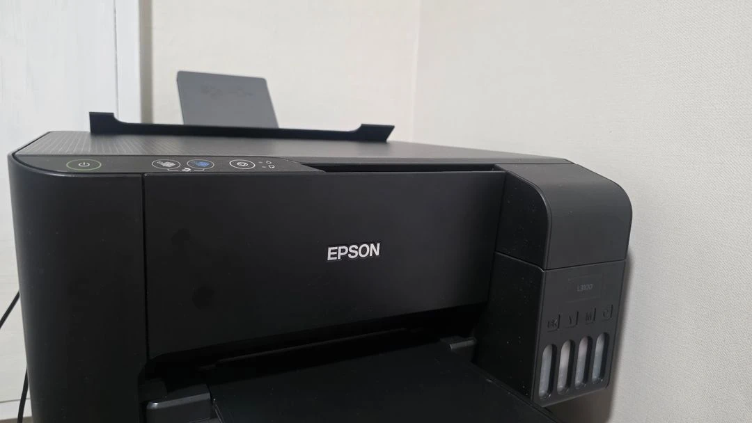 무한잉크 프린터 스캔 앱손 l3100 이미지