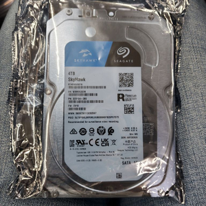 씨게이트 하드디스크 4테라 seagate 4TB 미개봉 새상품 이미지