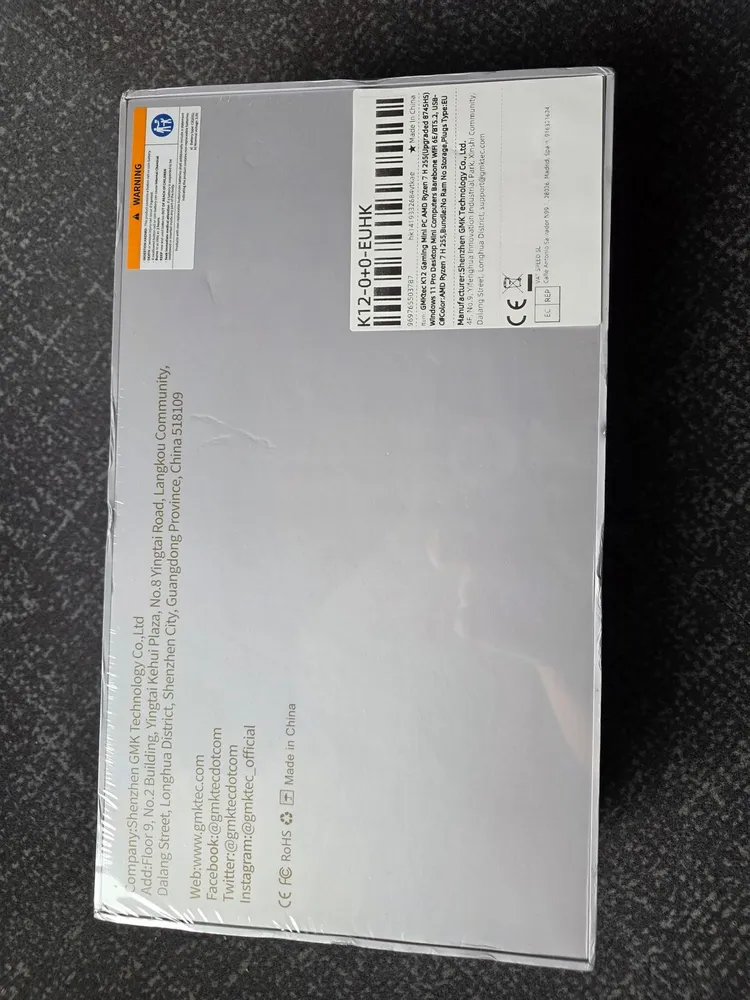 GMKTEC K12 베어본 (SSDX, RAMX) 판매합니다. - 안심되는 중고거래
