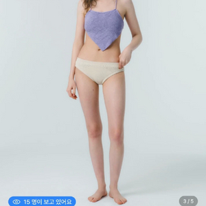 꾸아페 비키니 니트탑 이미지