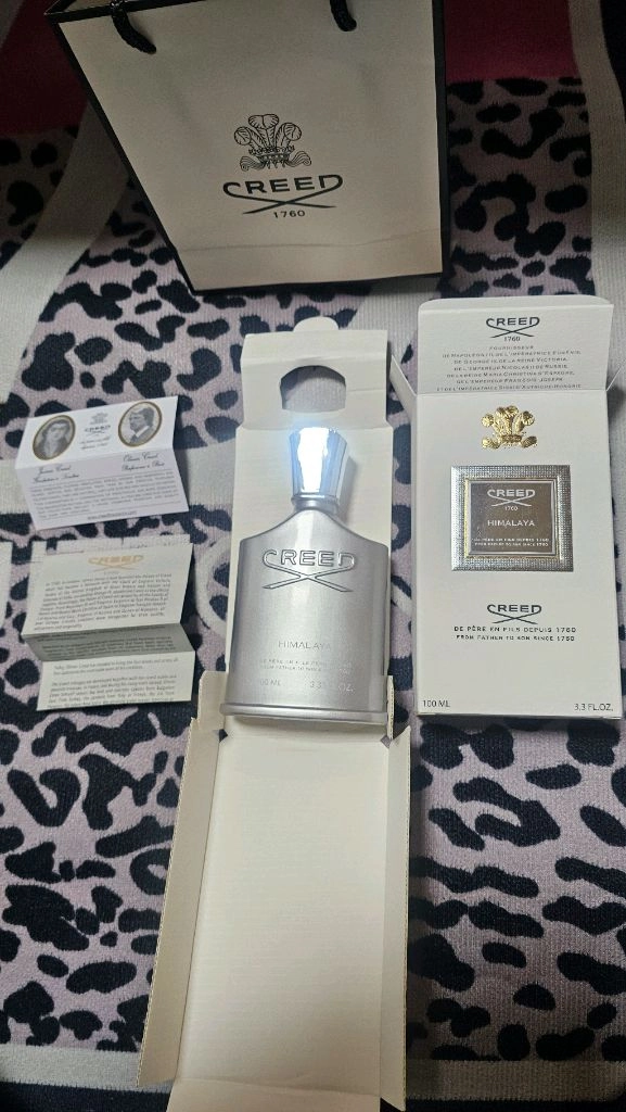 급처 크리드 히말라야 오드퍼퓸 100ml 미개봉 새상품 쇼핑백 이미지