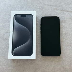 아이폰15프로 256GB 블랙 이미지