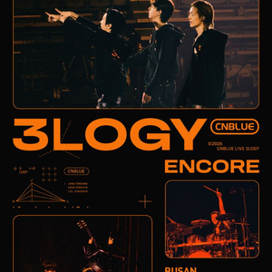 2026 CNBLUE LIVE 3LOGY ENCORE 부산 벡스코 오디토리움 9월 공연 이미지