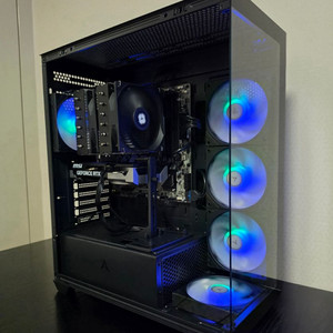 7800x3d + 5060 게이밍 고사양 컴퓨터 본체 이미지
