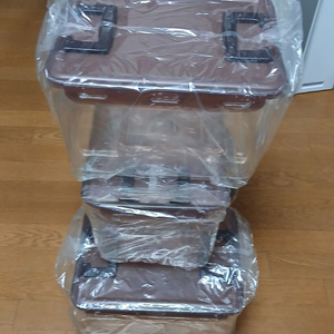 미사용 대용량 18L김치통 무색소 환경호르몬 미검출용기 이미지