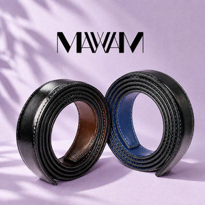 교체용 가죽 벨트끈 프리미엄 남성 허리띠 29mm 34mm 32mm 38mm 이미지