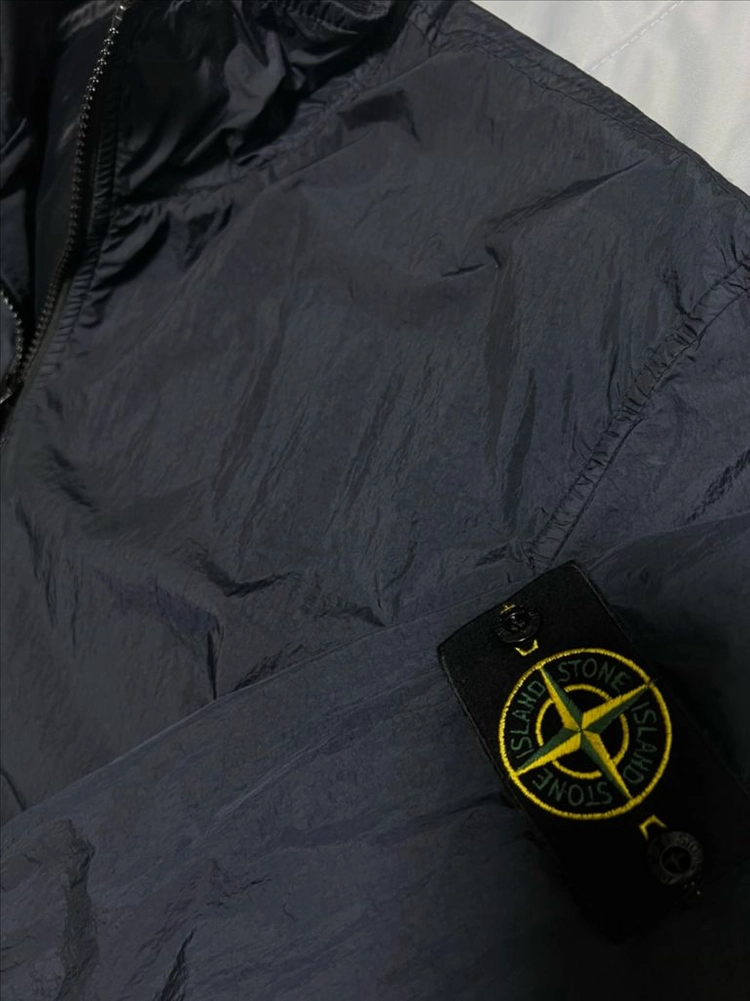 [xxl] 25ss 스톤아일랜드 크링클랩스 가먼트다잉 자켓 다크네이비 이미지