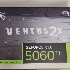 MSI RTX 5060 Ti 16gb 87만 보증 29년 안결가능 이미지