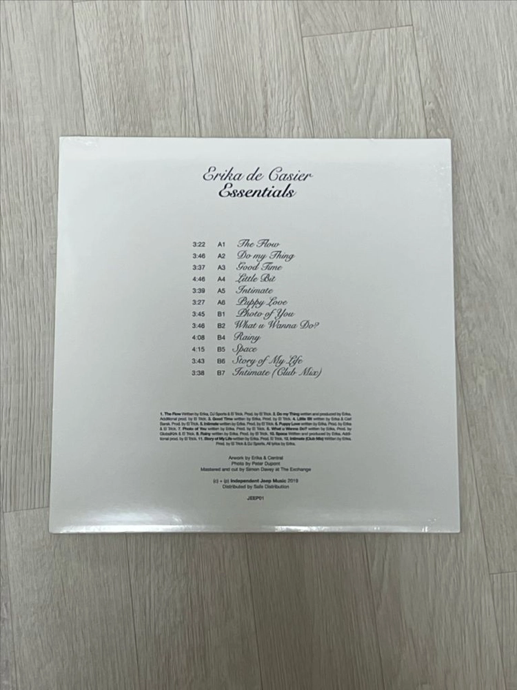 Erika de Casier - Essentials 미개봉 LP (절판) 이미지