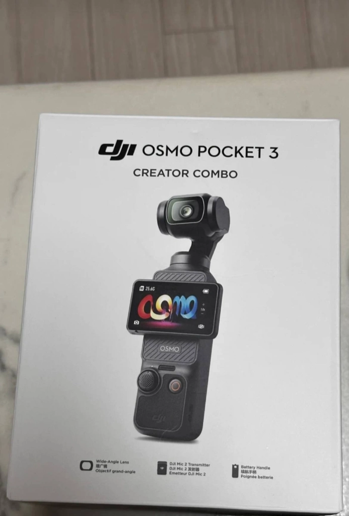 DJI 오즈모 포켓 3 크리에이터 콤보 판매합니다 (직구X,국내 정품) - 안심되는 중고거래