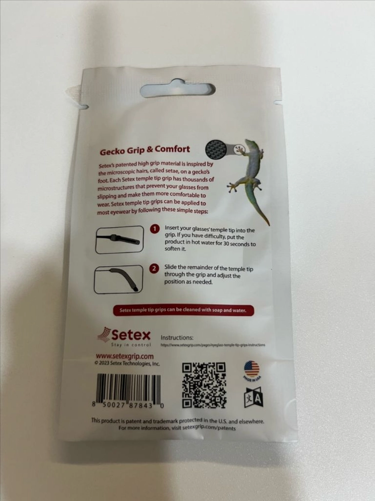 Setex 안티슬립 템플팁 그립 블랙 이미지