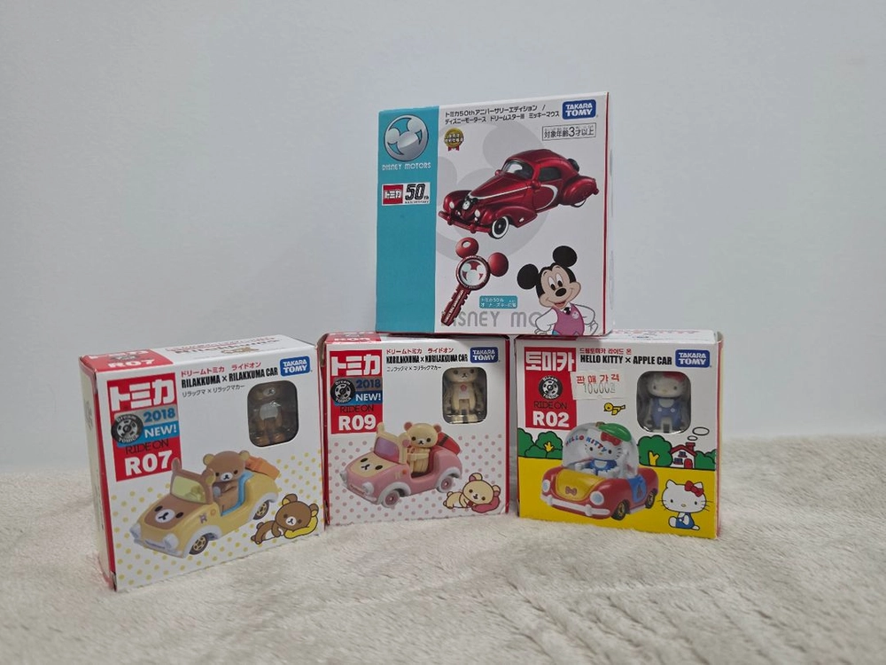 토미카 세트 (R02, R09, R07, 50주년 오너키) 이미지