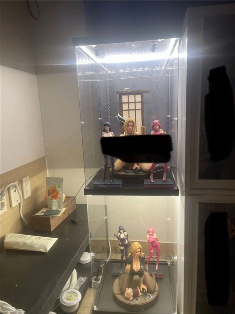 나루토 레진 피규어 팝니다(사쿠라 , 히나타) 이미지
