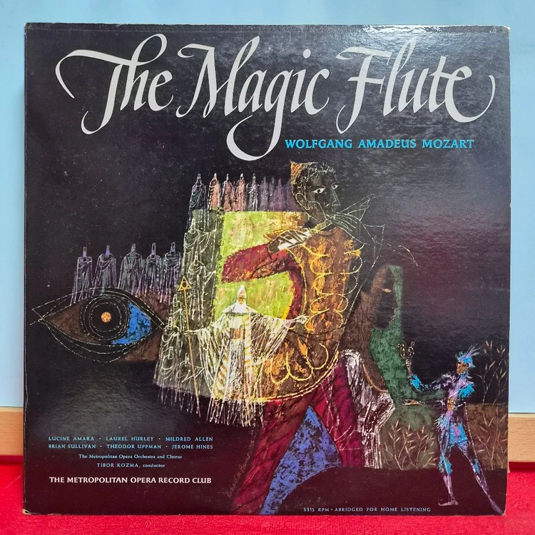 모차르트 마술피리 LP (메트로폴리탄 오페라) 2LP, G/F 9001 이미지