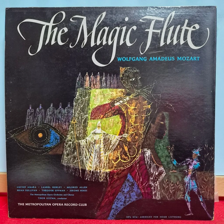모차르트 마술피리 LP (메트로폴리탄 오페라) 2LP, G/F 9001 이미지