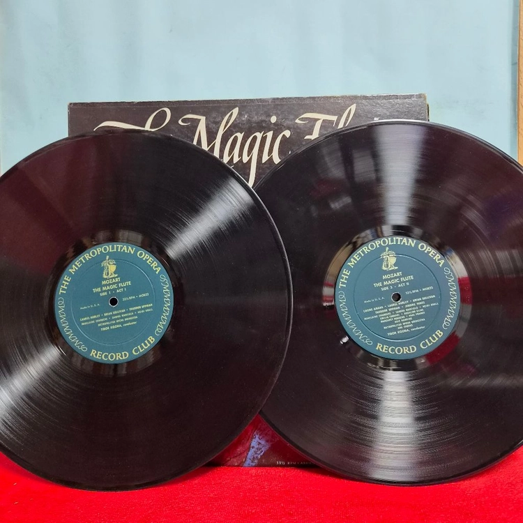 모차르트 마술피리 LP (메트로폴리탄 오페라) 2LP, G/F 9001 이미지