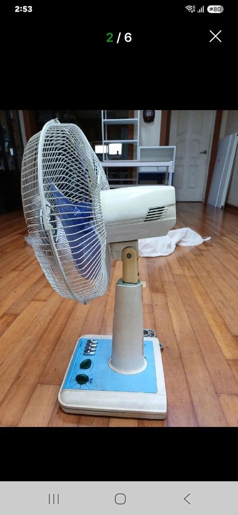 오래된 한일 엔틱 레트로 골동품 선풍기 입니다~ 이미지