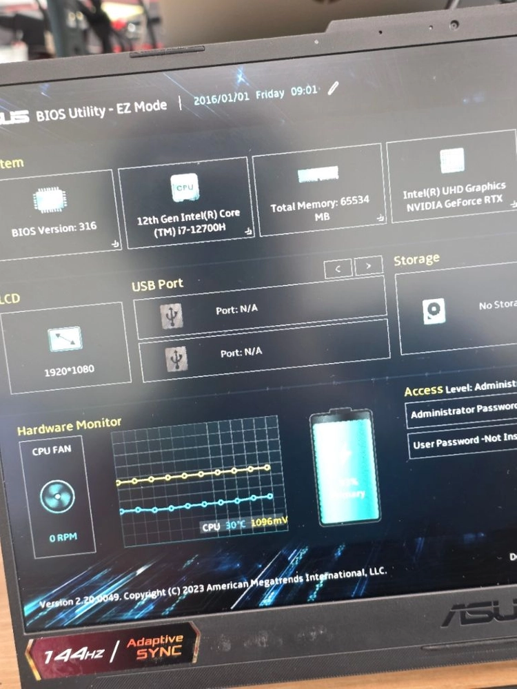 아수스 TUF 게이밍 15인치 i7 12세대 RTX 3050Ti 게이밍 노트북 이미지