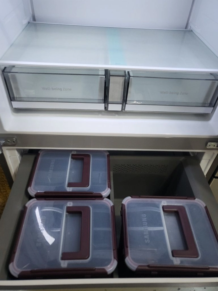 A급삼성 4도어 김치냉장고 RQ48N91Y37F 냉동겸용실버 이미지
