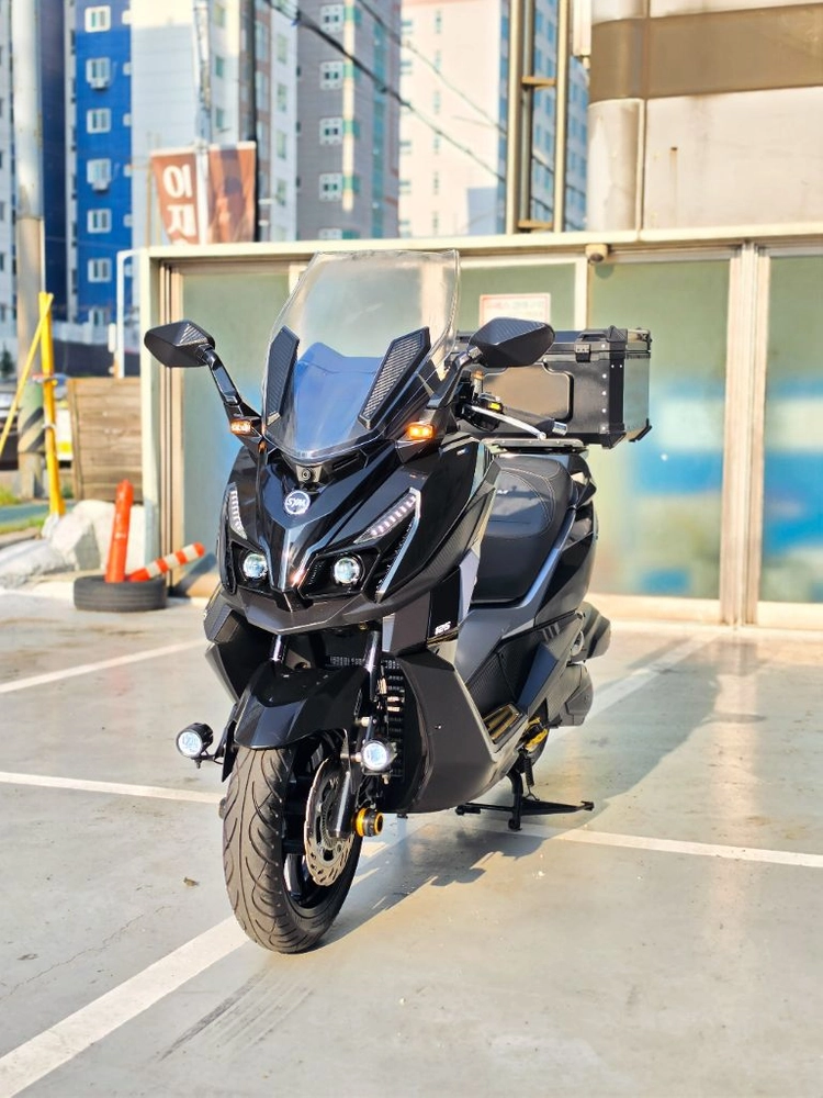 크루심125 알파 sym 2022년식 ABS모델 598KM 오토바이 판매합니다 이미지