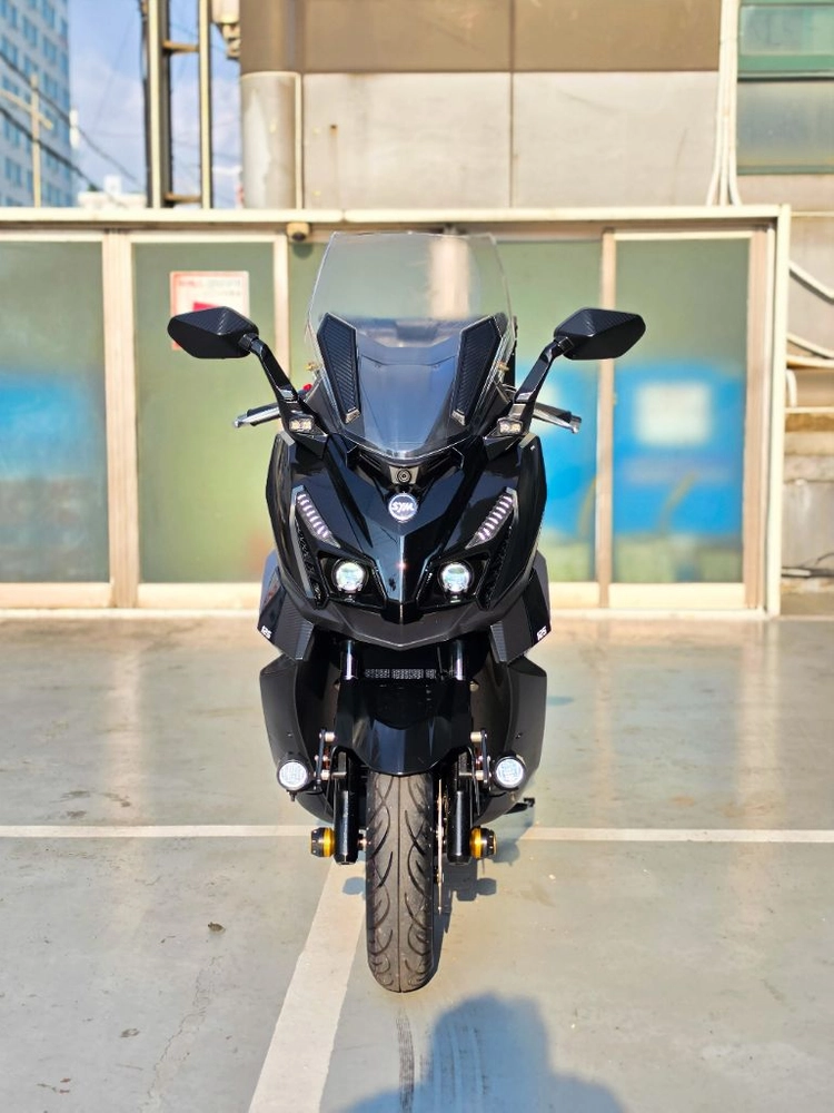 크루심125 알파 sym 2022년식 ABS모델 598KM 오토바이 판매합니다 이미지