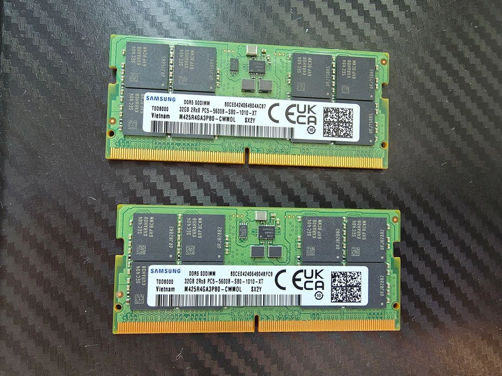 삼성 DDR5 32GB 5600 노트북 메모리 판매 이미지
