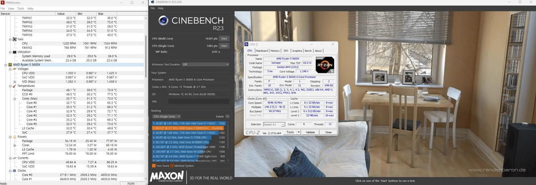 amd 라이젠5 5600x 판매합니다. 이미지