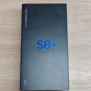 갤럭시 S8+ 64GB 블랙 빈박스 이미지