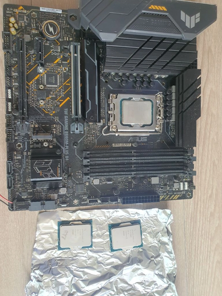 i7 12700 cpu, b660m wifi, nzxt 앱코 3열 수냉쿨러 이미지