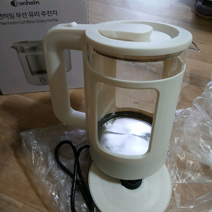 벤하임 전기 유리포트 새제품 이미지