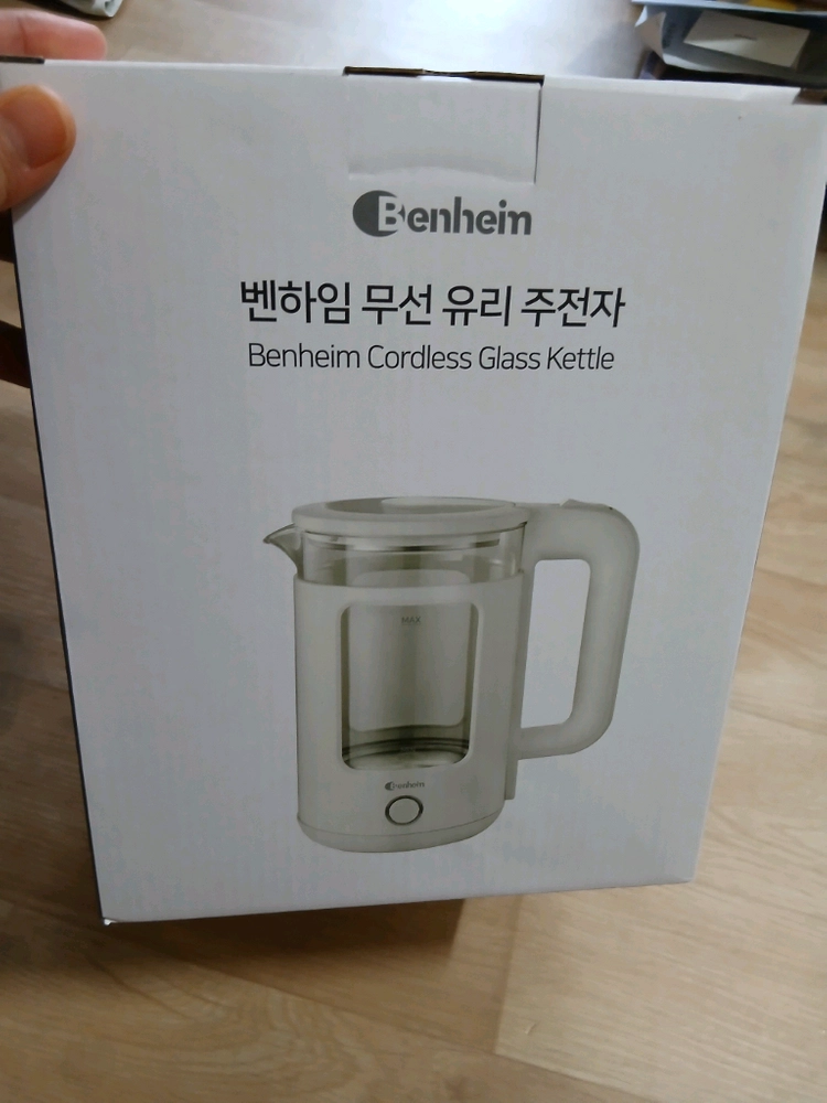 벤하임 전기 유리포트 새제품 이미지