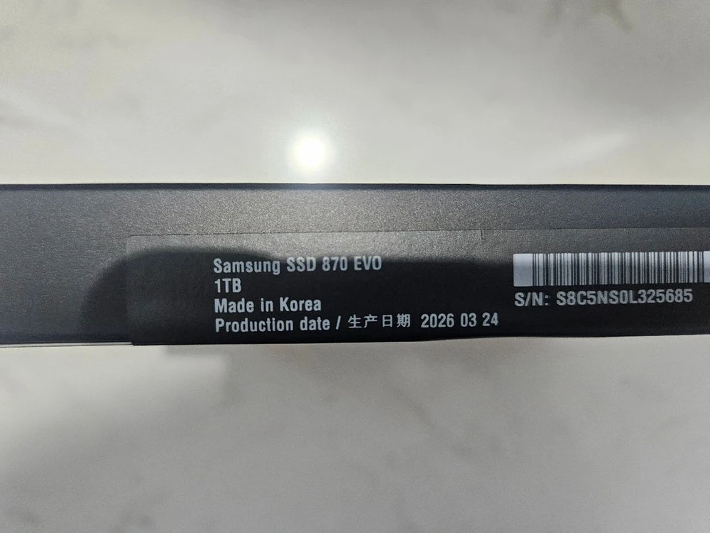 [새상품] 삼성 SSDD 870 EVO 1TB 판매 이미지