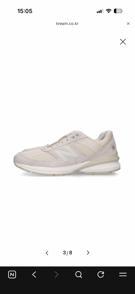 [새상품]뉴발란스 x 슬로우스테디클럽 콜라보 990v5 페이퍼 이미지