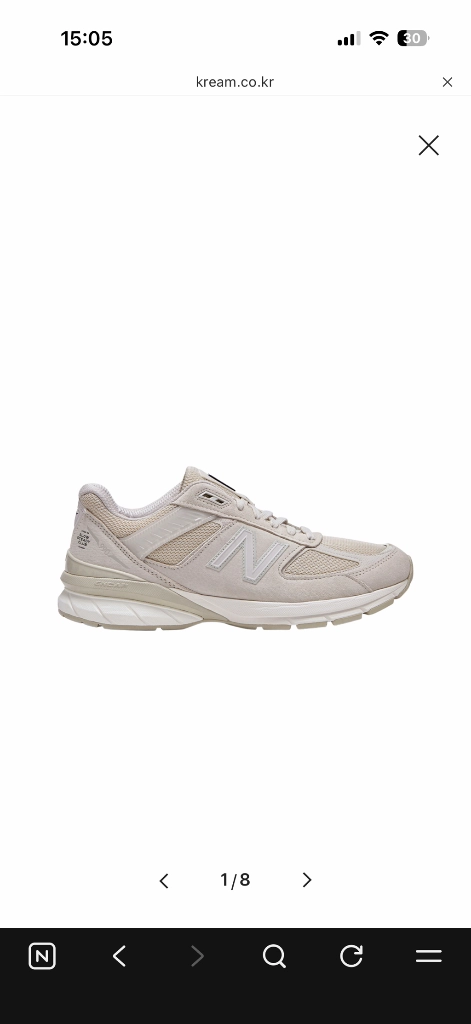 [새상품]뉴발란스 x 슬로우스테디클럽 콜라보 990v5 페이퍼 이미지