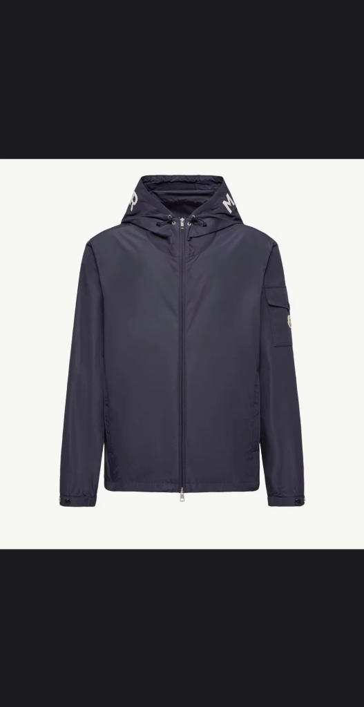 몽클레어 26ss Sassiere 남성 로고 바람막이 Moncler 이미지
