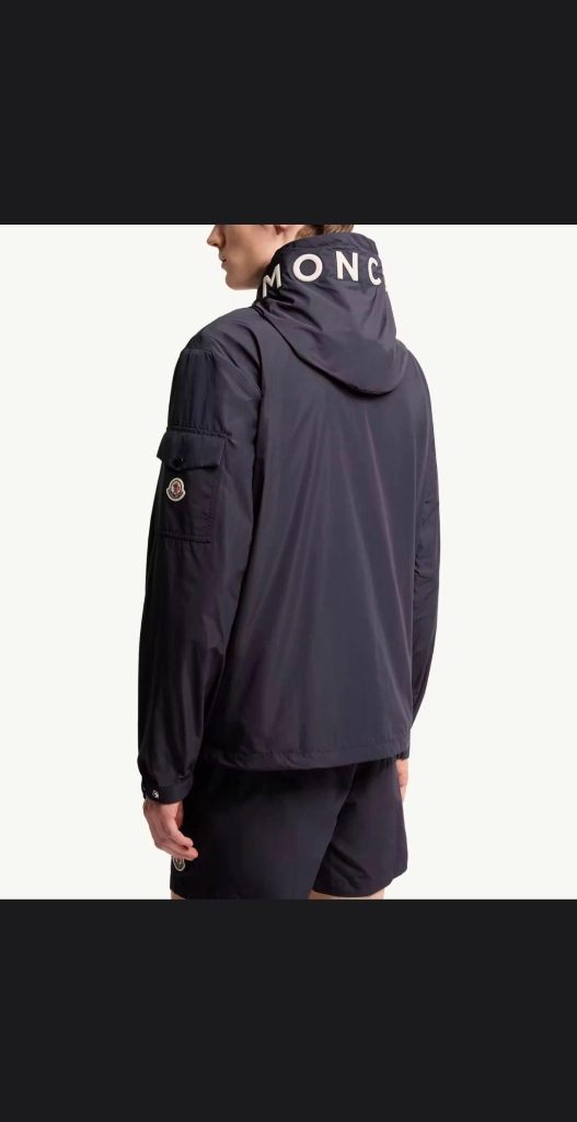 몽클레어 26ss Sassiere 남성 로고 바람막이 Moncler 이미지