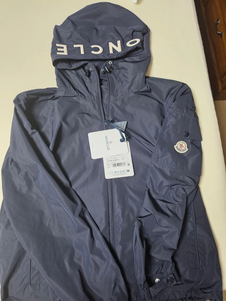 몽클레어 26ss Sassiere 남성 로고 바람막이 Moncler 이미지